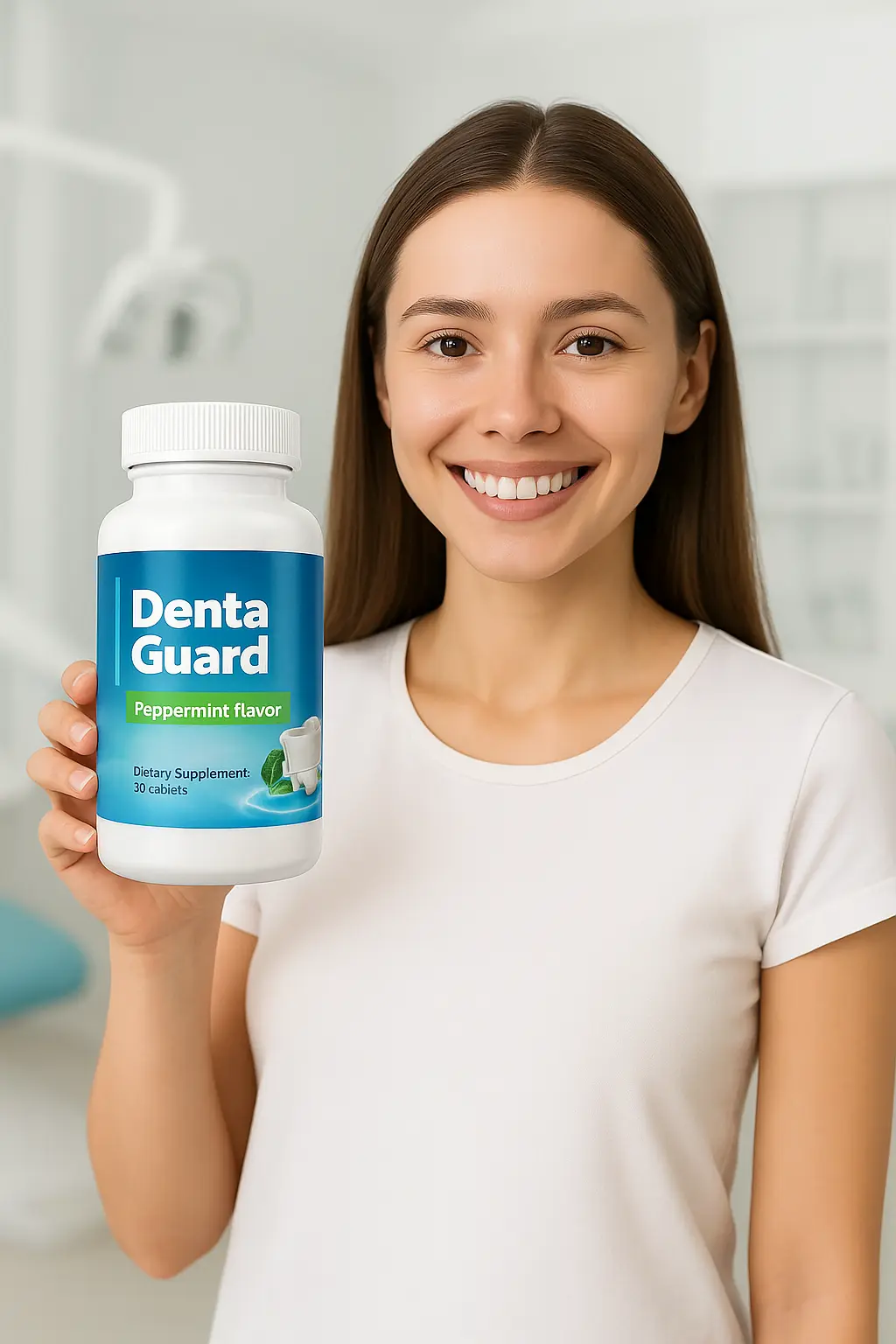 DentaGuard Oral Health Supplement Bottle